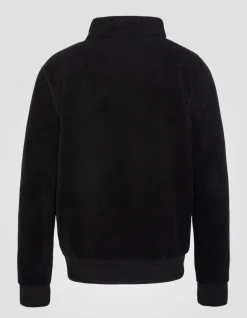 Pull polaire zippé noir - NOIR