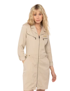 Robe army vanille - VANILLE