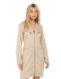 Robe army vanille - VANILLE