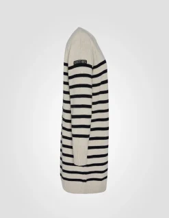Robe pull naturel et bleu marine US NAVY, grande taille - NATUREL/MARINE