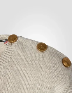 Robe pull naturel et bleu marine US NAVY, grande taille - NATUREL/MARINE