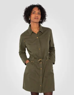 Robe western kaki - KAKI