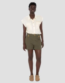 Short army kaki - KAKI