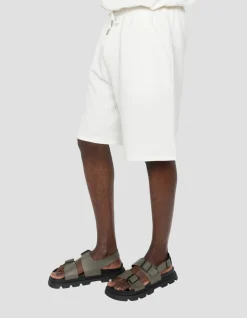 Short blanc effet gaufré - BLANC