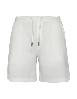 Short blanc effet gaufré - BLANC