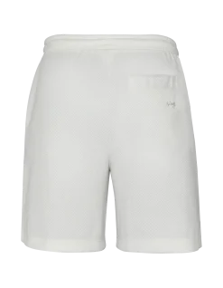 Short blanc effet gaufré - BLANC