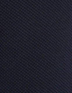 Short bleu marine effet gaufré - MARINE