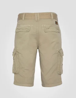 Short cargo beige clair multipoches - BEIGE CLAIR