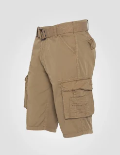 Short cargo beige multipoches - BEIGE