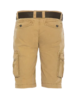 Short cargo beige multipoches - BEIGE