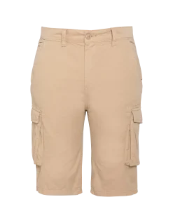 Short cargo beige multipoches - BEIGE