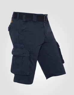 Short cargo bleu marine multipoches - MARINE