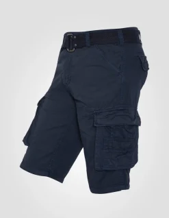 Short cargo bleu marine multipoches - MARINE
