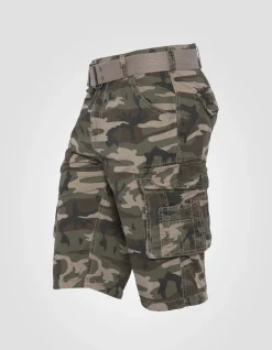 Short cargo camouflage kaki multipoches - CAMOUFLAGE KAKI