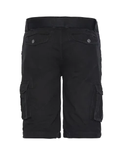 Short cargo noir multipoches - NOIR