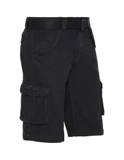 Short cargo noir multipoches - NOIR