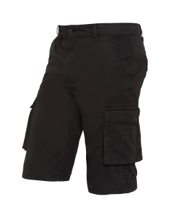 Short cargo noir multipoches - NOIR
