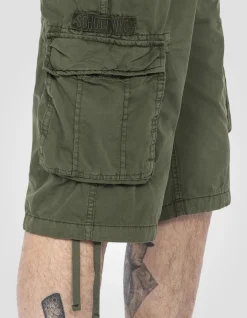 Short cargo olive multipoches - OLIVE