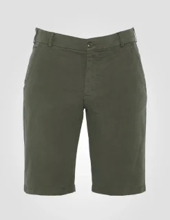 Short chino kaki foncé - KAKI FONCÉ