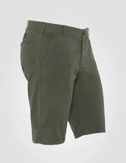 Short chino kaki foncé - KAKI FONCÉ