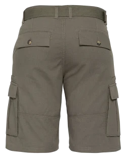 Short de combat kaki avec ceinture - KAKI
