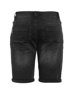 Short en jean gris - GRIS