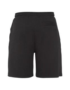 Short noir effet gaufré - NOIR