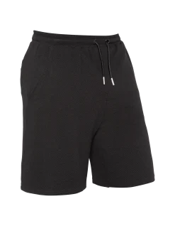 Short noir effet gaufré - NOIR