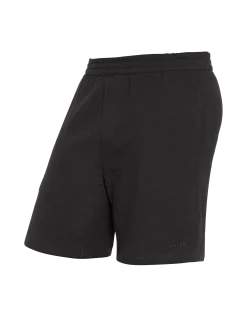 Short noir en gaze de coton - NOIR
