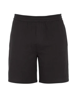 Short noir en gaze de coton - NOIR