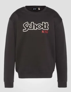 Sweatshirt anthracite à col rond - ANTHRACITE
