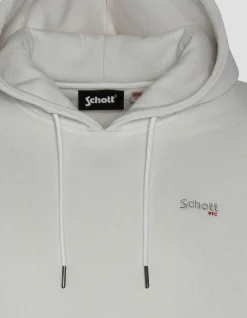 Sweatshirt blanc à capuche en molleton épais - BLANC CASSÉ