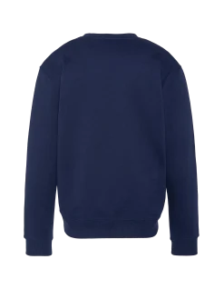 Sweatshirt bleu marine col rond - MARINE