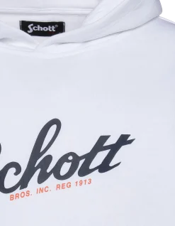 Sweatshirt à capuche blanc enfant - BLANC