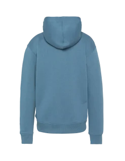 Sweatshirt à capuche bleu jean imprimé enfant - BLEU JEAN