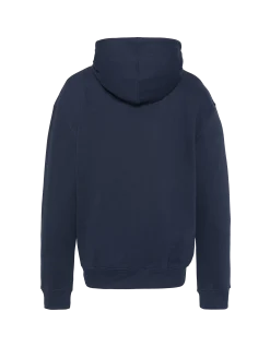 Sweatshirt à capuche bleu marine imprimé NYPD - MARINE