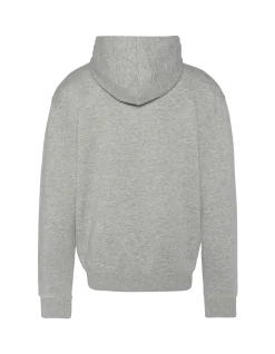Sweatshirt à capuche gris chiné - GRIS CHINÉ