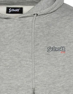 Sweatshirt à capuche gris chiné - GRIS CHINÉ