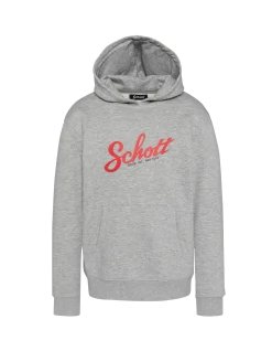 Sweatshirt à capuche gris chiné enfant - GRIS CHINÉ