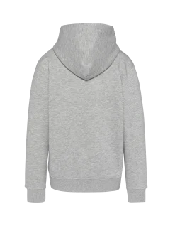Sweatshirt à capuche gris chiné enfant - GRIS CHINÉ