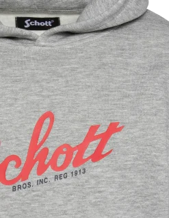 Sweatshirt à capuche gris chiné enfant - GRIS CHINÉ