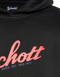 Sweatshirt à capuche noir enfant - NOIR