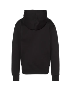 Sweatshirt à capuche noir imprimé enfant - NOIR