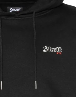 Sweatshirt à capuche noir - NOIR