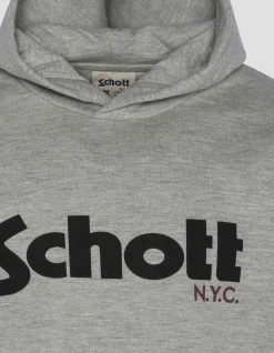 Sweatshirt gris à capuche enfant - GRIS