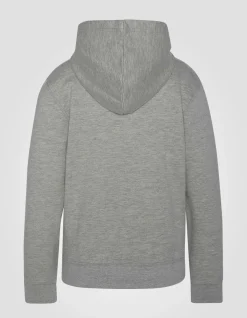 Sweatshirt gris à capuche enfant - GRIS
