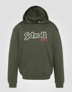 Sweatshirt kaki à capuche - KAKI