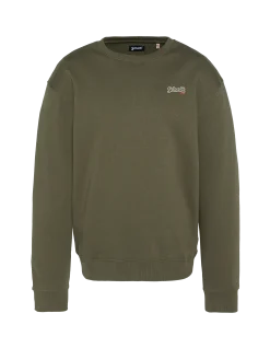 Sweatshirt kaki à col rond - KAKI