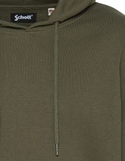 Sweatshirt kaki uni à capuche - KAKI