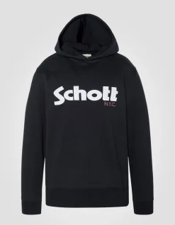 Sweatshirt noir à capuche enfant - NOIR